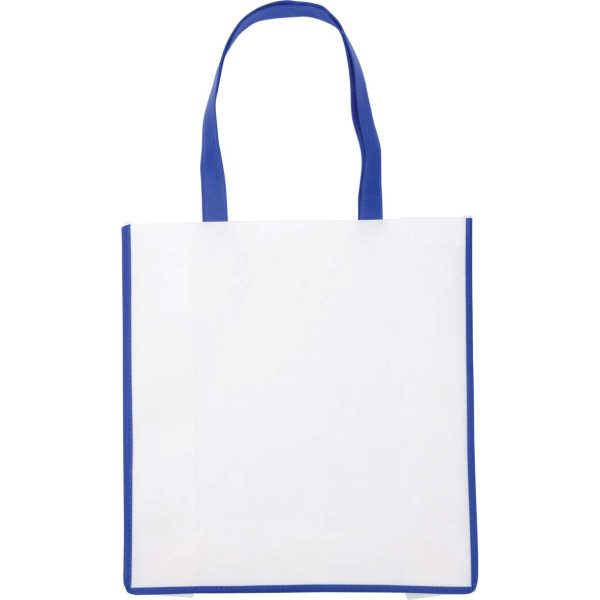 Non-woven shopping bag with gusset