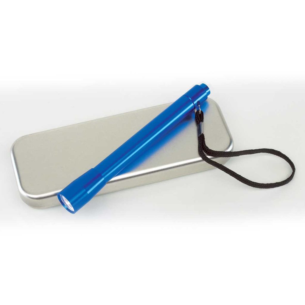 Aluminium torch in box - SAPO Giveaways Public LTD - Promotional ...
