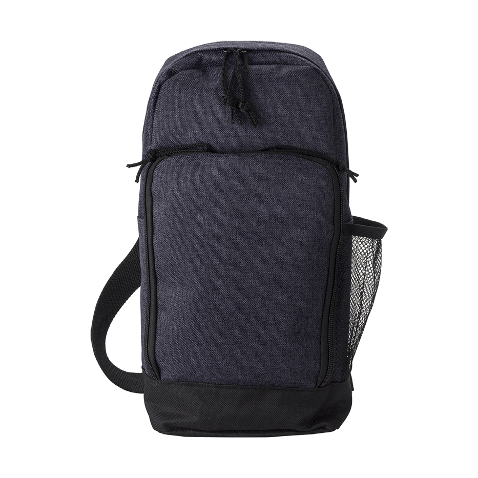 Polyester (600D) large cross shoulder bag with one adjustable strap