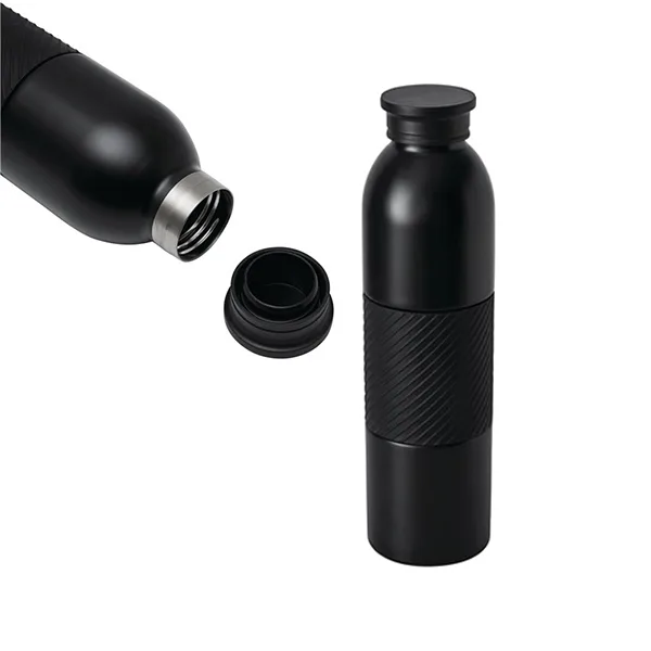 Vacuum insulated bottle VACUGRIP, double-walled