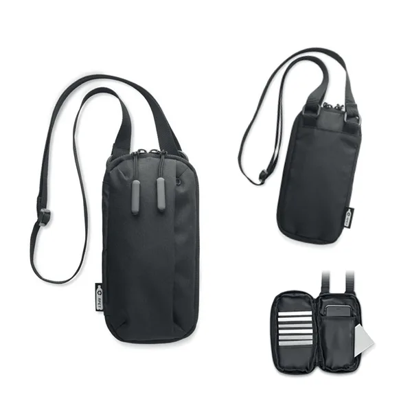 Universal cross body smartphone bag