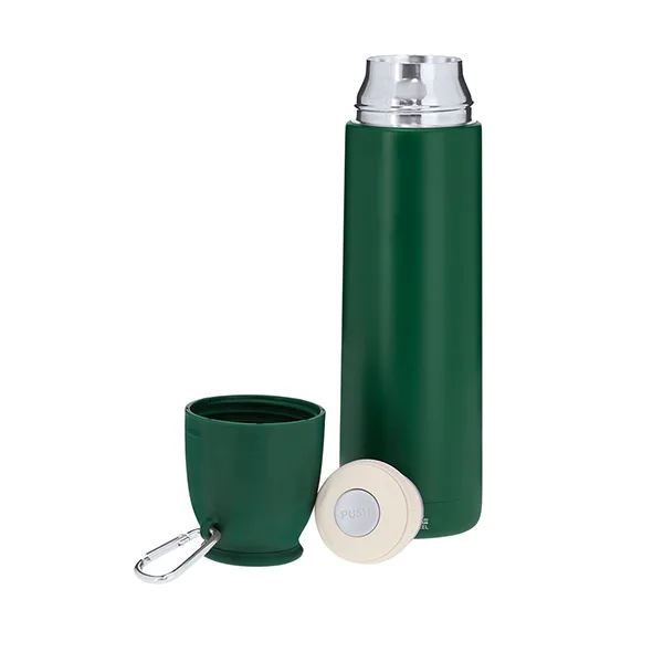 Thermal set with cup made of Recycled Stainless Steel