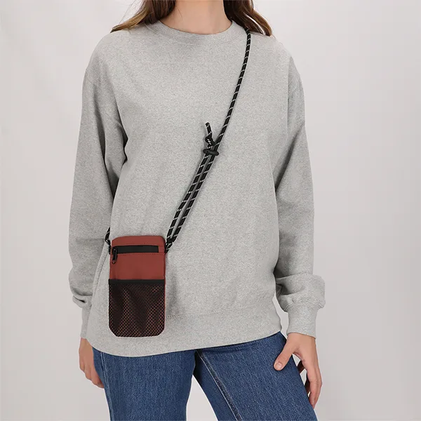 Pouch made from soft 150D polyester