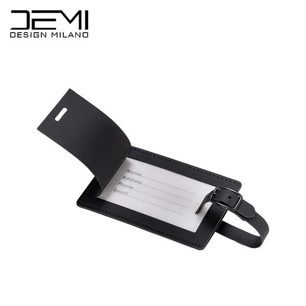 Soft PU luggage label