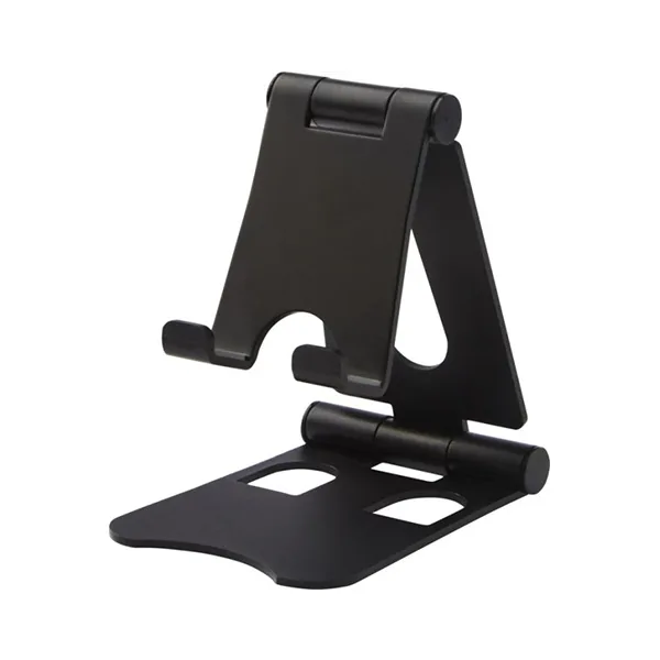 Foldable phone stand made of aluminium